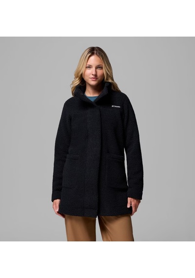 Columbia Al1333 Panorama Sherpa Uzun Kadın Polar Ceket 1862581010 Siyah