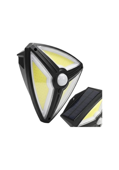 Hubrendy Sh Powermaster Mx-1219b 150 Cob Ledli Sensörlü 3 Modlu Solar Duvar Lambası
