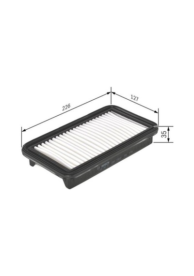 BOSCH F026400151 HAVA FİLTRESİ 207 208 308 408 508 3008 RCZ / C4