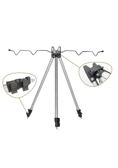 Tripod Kamış Ayağı Kamış Tutucu Sehpa Dörtlü 001