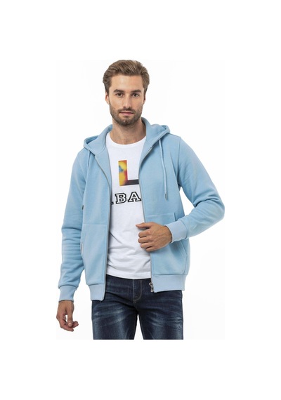 Cipo & Baxx Cl556 Erkek Basic Zip Sweatshirt 001