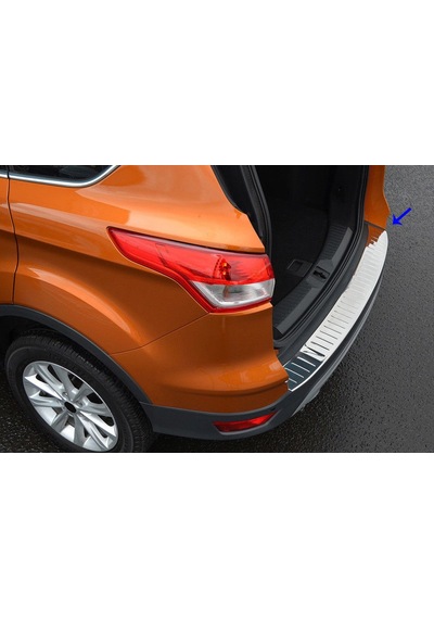 S-Dizayn  Ford Kuga 2 Krom Arka Tampon Eşiği 2013-2019