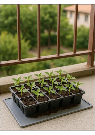 Tr Silikon Saksı Altlığı Ve Viyol Tepsisi 60x40 Cm - Su Geçirmez Bitki Koruyucu Mat, Fide Yetiştirme Ve Çiçek Diğer