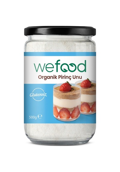 Wefood Organik Glutensiz Pirinç Unu 500 G - 3 Adet Tarı