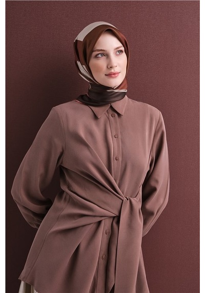 Armine Saf İpek Twill Eşarp 9610d 83 Petrol Yeşili