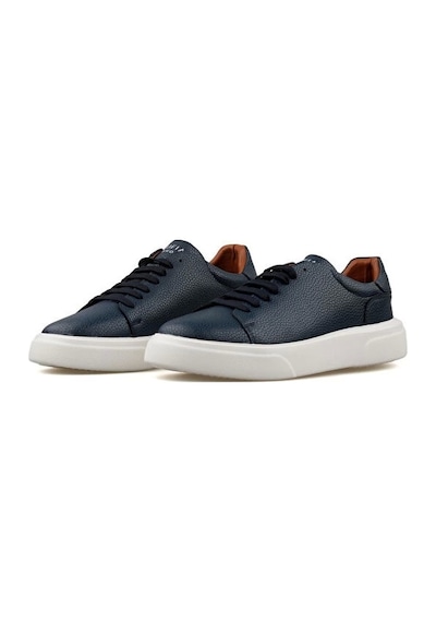 Lufian Tommy Erkek Deri Sneaker Ayakkabı Lacivert 111230280 Lacivert