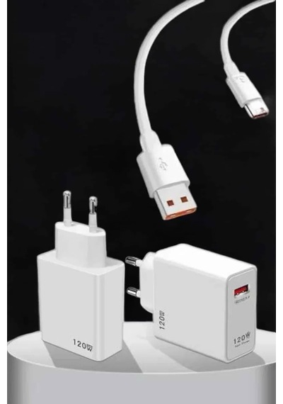 Type-c 120w Şarj Aleti Hızlı Şarj Turbo .