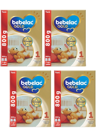 Bebelac Gold 1 Bebek Sütü 800 G 4 Adet