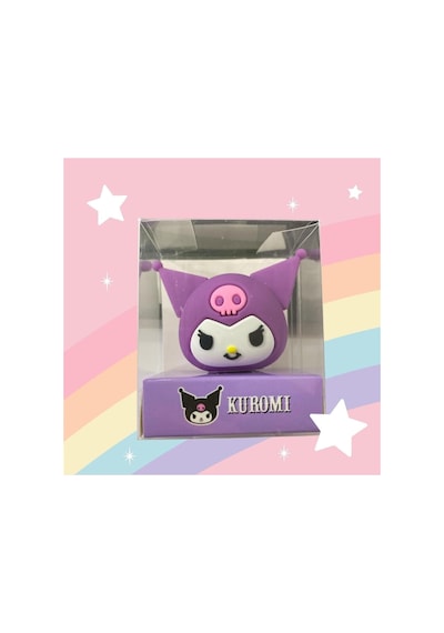 Genç Dijital Baskı Kuromi Sanrio Kalemtıraş, Lila 8698684329788q