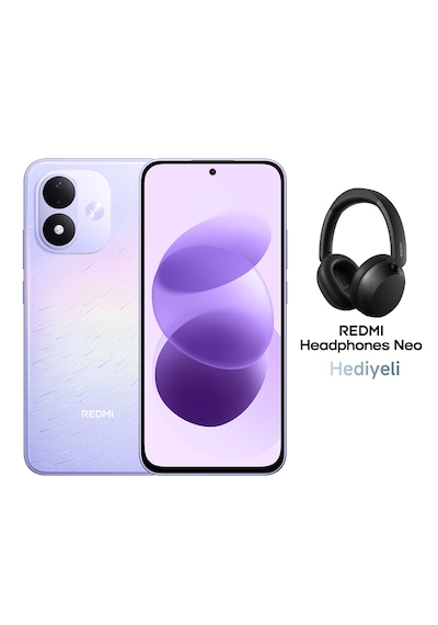 Xiaomi Redmi Note 17 4G 6 GB 256 GB (Xiaomi Türkiye Garantili) Mor+Xiaomi Redmi Neo Bluetooth 5.4 Kulaküstü Siyah Kulaklık Xiaomi Redmi Note 17 4G 6 GB 256 GB (Xiaomi Türkiye Garantili) Mor+Xiaomi Redmi Neo Bluetooth 5.4 Kulaküstü Siyah Kulaklık