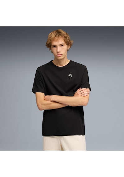 Puma Ess Elevated Tk M Erkek T-shirt 695703-01 Siyah