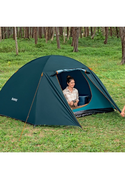 Bw Tenteli 4 Kişilik Çadır 68141 Yeşil