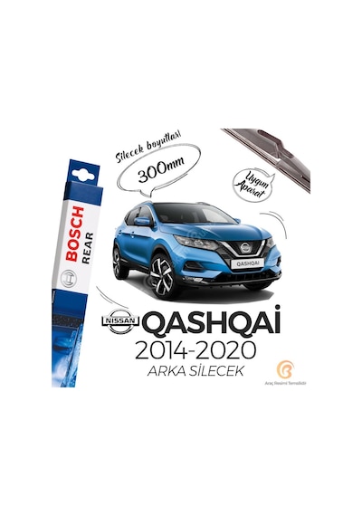 Bosch Rear Nissan Qashqai 2014 - 2020 Arka Silecek -  H301