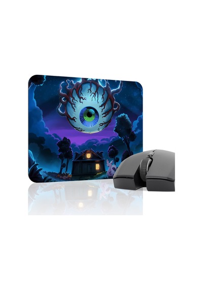 Terraria Kaymaz Dikişli Kauçuk Oyuncu Mousepad V3 - 22x18 Gaming Mouse Pad Fare Altlığı