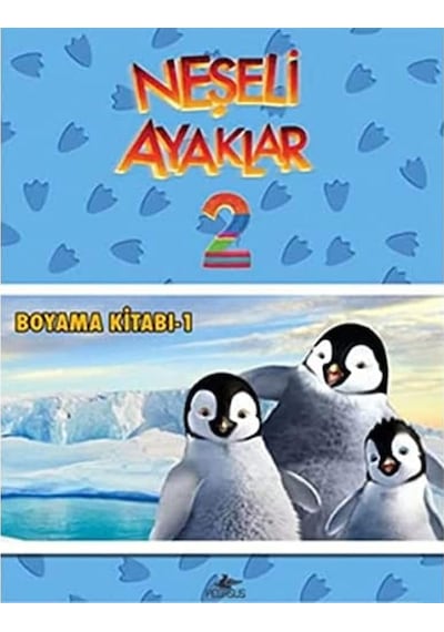 Neşeli Ayaklar 2 - Boyama Kitabı 1