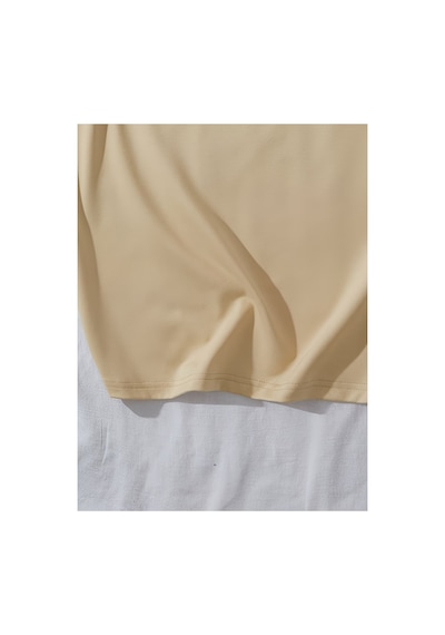 Nevermınd Sevgili Kombini Tişört 2 Li Set Ayıcık Baskılı Unisex Çift Tişört %100 Pamuk Bej Bej