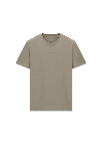 Guess Ambrogio Erkek Aktif Regular Fit T-shirt Haki