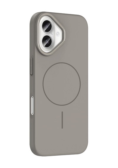 Apple iPhone 16 Plus Uyumlu Kılıf Magsafe Şarj Özellikli Zore Ruby Silikon Kapak - Lacivert Lacivert