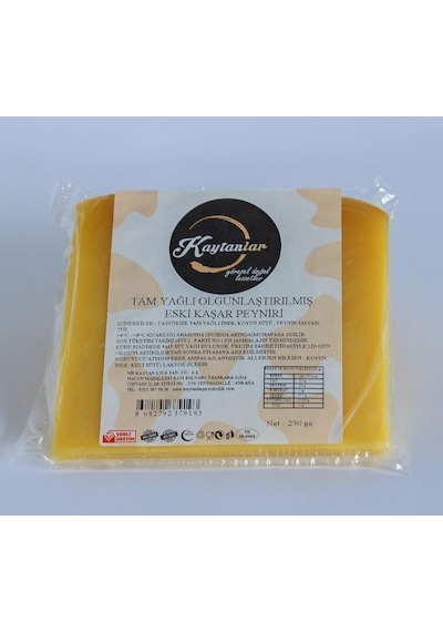 Kaytanlar Kars Eski Kaşar Peyniri 500 G
