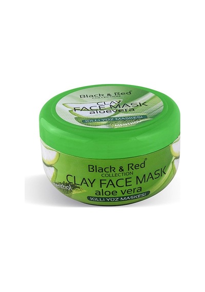 Black & Red Killi Yüz Maskesi Aloe vera & Mentol 400 Gr