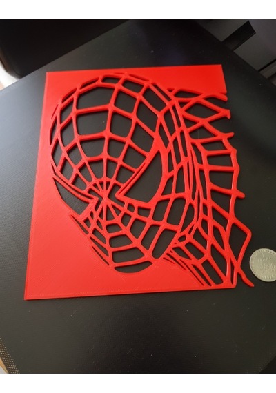 Spiderman Duvar 3D Tablo