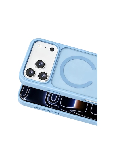Joko Apple iPhone Uyumlu iPhone 18 Pro Jota Magsafe Kapak - Mavi Renkli
