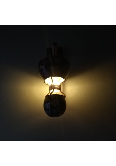 Dekoratif Led Işıklı Su Kabağı Duvar Aplik Lamba (445473079)