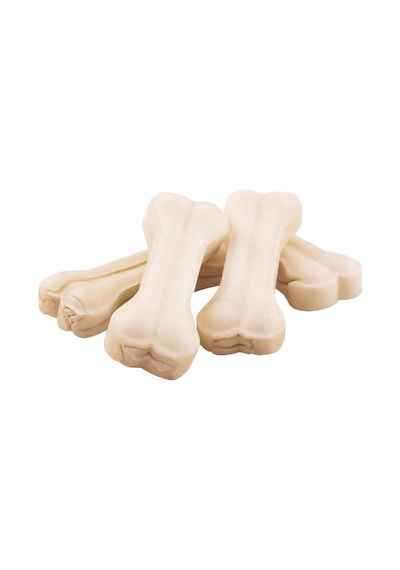 Tr Naturel Beyaz Pres Köpek Çiğneme Kemiği 5'li 7,5cm 7,5 Cm, Tatlandırıcısız