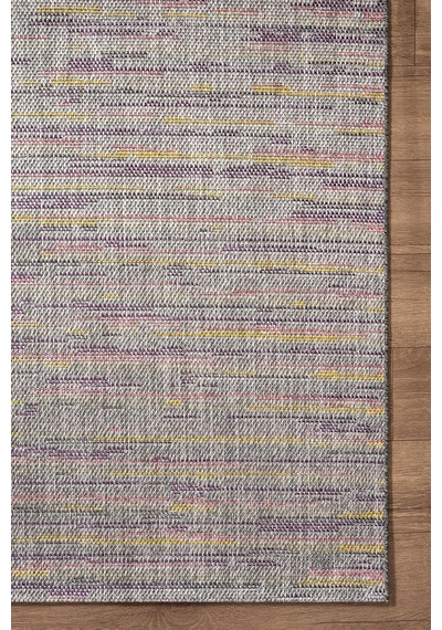 Zeen Ze003r Sisal Gri Kolay Temizlenebilir Makinede Yıkanabilir Mutfak Halısı Pamuk Taban-863 Gri
