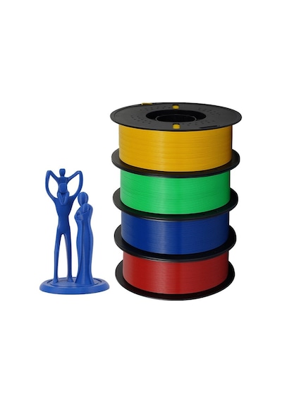 Kingroon Petg Basic Metalik Gümüş Filament 1.75mm 1kg