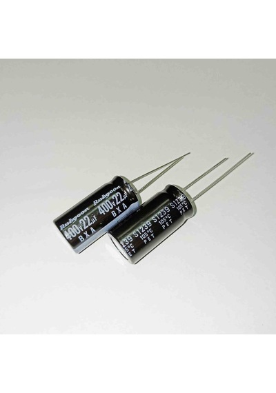 22mf 400v 12x25 105 Rubycon Elko Kondansatör 25 Adet