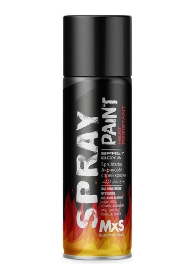 Mxs Isıya Dayanıklı Sprey Boya