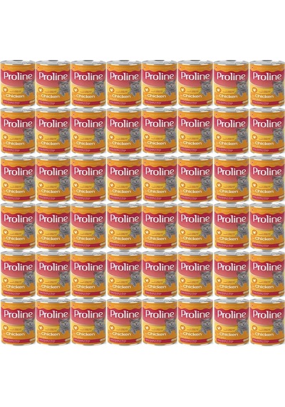 Pro Line Tavuklu Yetişkin Kedi Konservesi 48 x 400 G