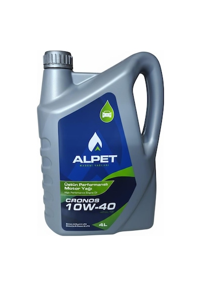Alpet Cronos 10W-40 Üstün Performanslı Motor Yağı 4 L
