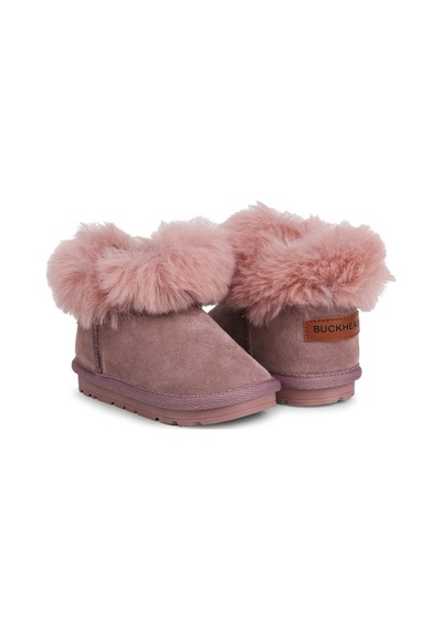 Buckhead Slide Buck3062-bh009 Kürklü Çocuk Botu - Toz Pembe Pembe
