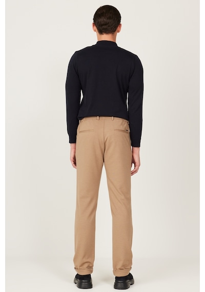 AC&Co / Altınyıldız Classics Erkek Vızon Slim Fit Dar Kesim Beli Bağlamalı Esnek Pantolon Vizon AC&Co / Altınyıldız Classics Erkek Vızon Slim Fit Dar Kesim Beli Bağlamalı Esnek Pantolon Vizon