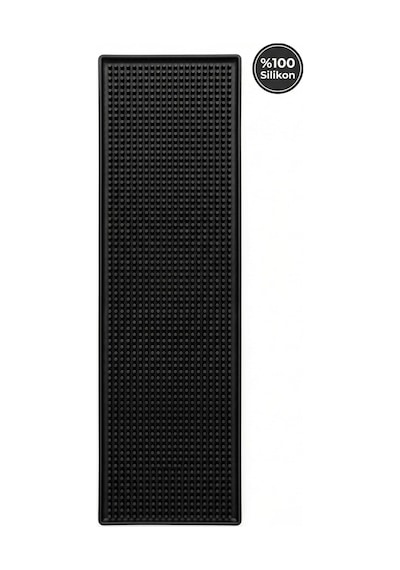 Siliconly Bar Mat 60x15 %100 Silikon Kaymaz Sıvı Tutucu Bardak/kafe/bar Diğer