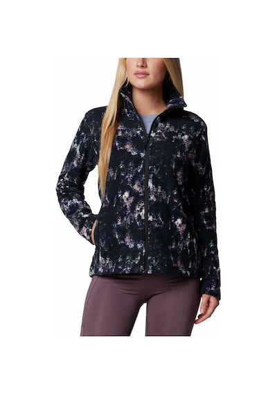 Columbia Fast Trek Printed Kadın Polar Siyah