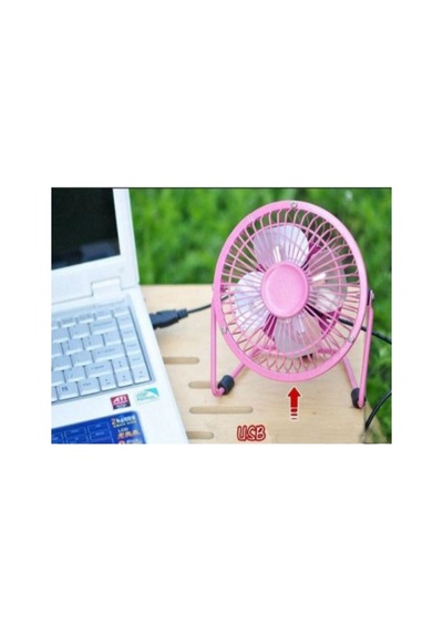 Metal Usb Sessiz Mini Vantilatör Fan