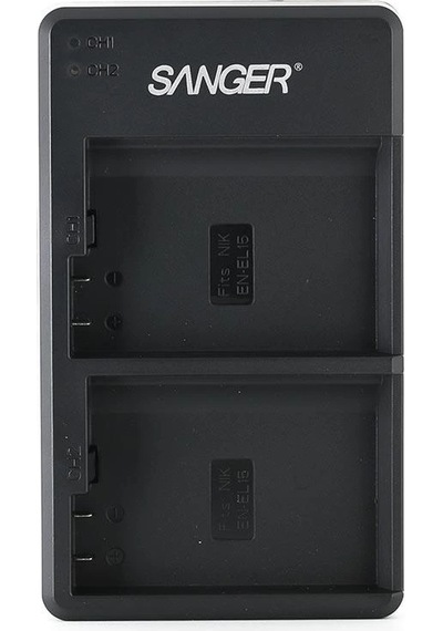 Sanger En-el15 Nikon İkili Usb Şarj Aleti