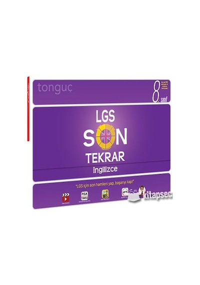 8. Sınıf LGS Son Tekrar İngilizce - Tonguç