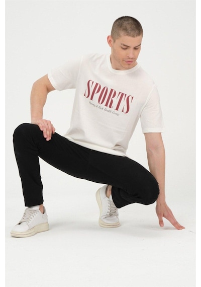 Rich Erkek Beyaz Basic T-shirt Basıkılı Slim Fit Rahat Kalıp %100 Pamuk Tişört Beyaz Rich Erkek Beyaz Basic T-shirt Basıkılı Slim Fit Rahat Kalıp %100 Pamuk Tişört Beyaz