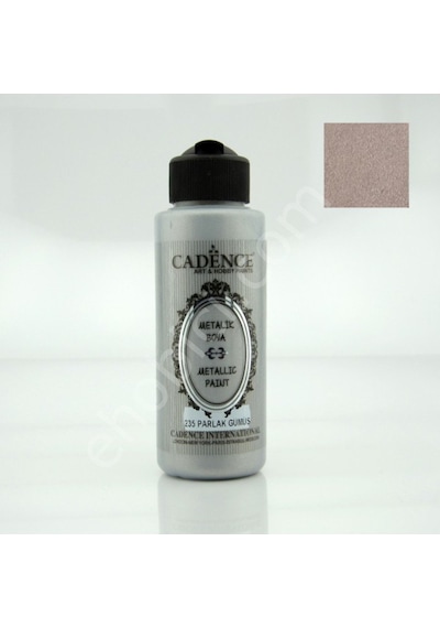 Cadence Metalik Boya - 235 Parlak Gümüş 120Ml