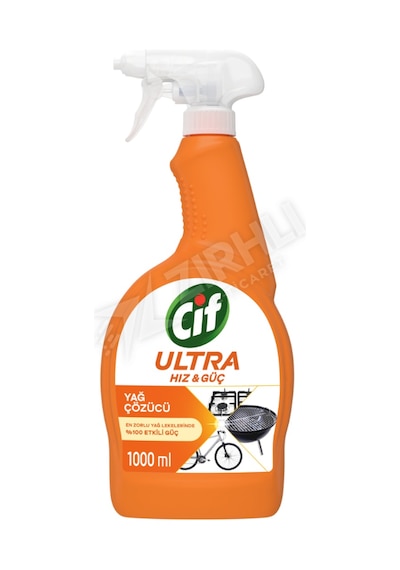 3 Adet Cif Sprey Ultra Hız Mutfak 1000 Ml