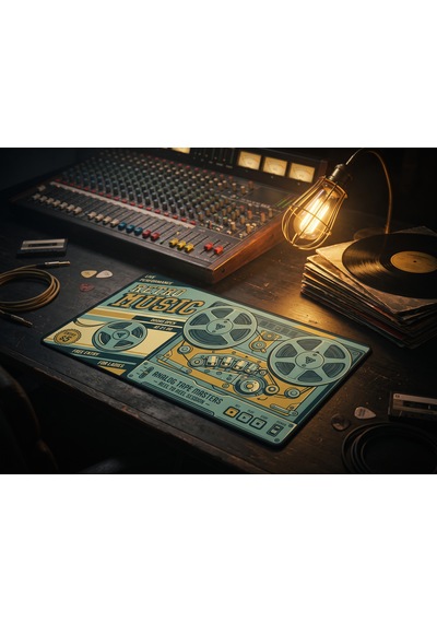 Oryn Rewind / Edition 80x30cm Gaming Mousepad - 3mm Kalınlık 001