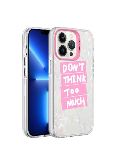 Apple Uyumlu iPhone 13 Pro Max Uyumlu Mermer Desenli Zore Marbello Kılıf-pembe Pembe -