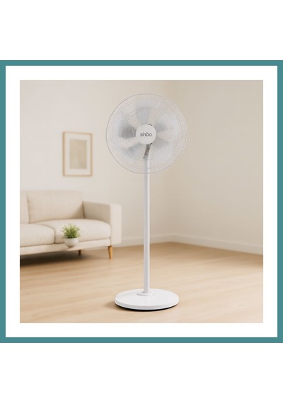 Trendexa Ayaklı Vantilatör 5 Kanat 18'' Yaklaşık 45 Cm Sessiz 3 Kademe 140 Cm Mac