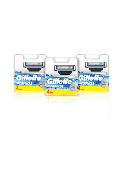 Gillette Mach3 Start Yedek Tıraş Bıçağı 3 x 4'lü