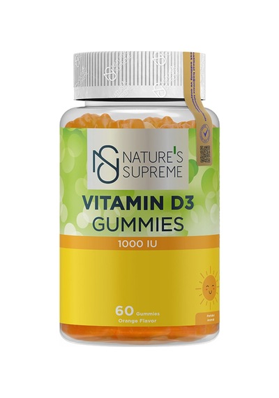 Nature's Supreme Vitamin D3 Gummies 1000 Iu 60'lı - 8 Adet Tarı