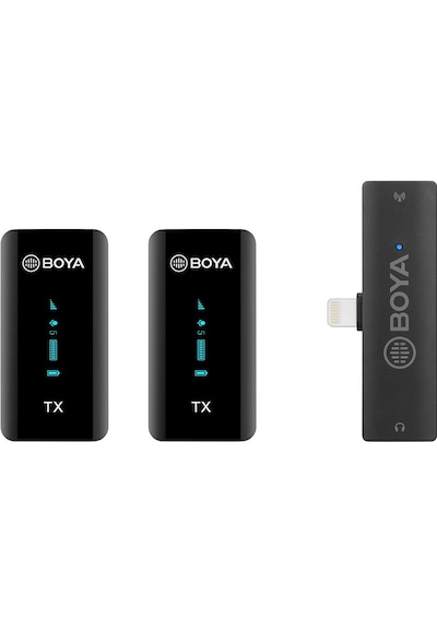 Boya BY-XM6 S4 İkili Kablosuz Yaka Mikrofonu - Lightning